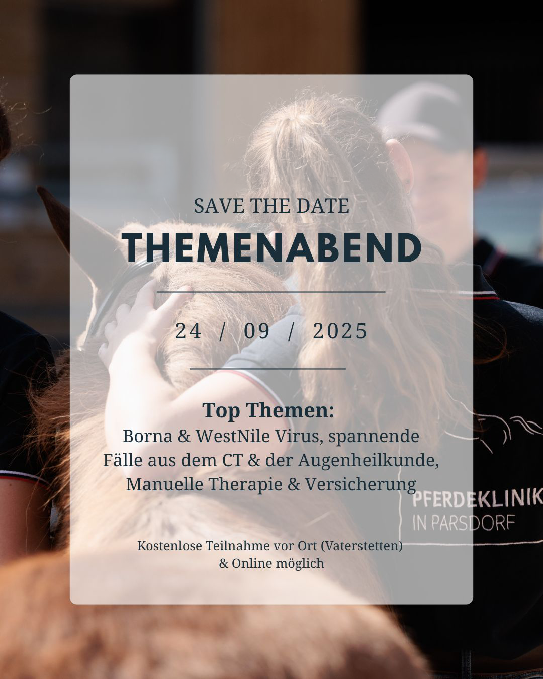 Beitragsbild Save the Date – <br> Themenabend am 24.09.2025!